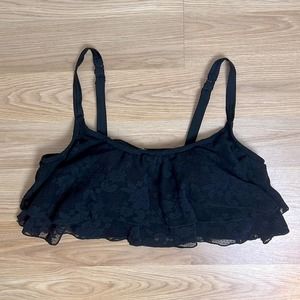 Torrid Ruffled Lace Swim Top Size 1X